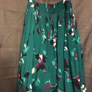 Merona Floral A-Line Skirt